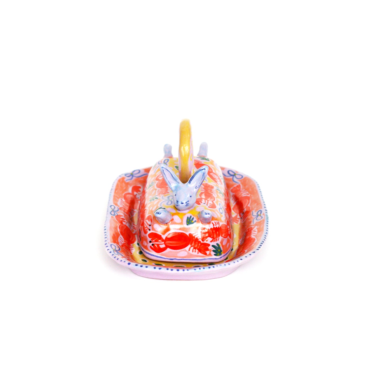 Rabbits but Mainely About Butter- Butter Dish