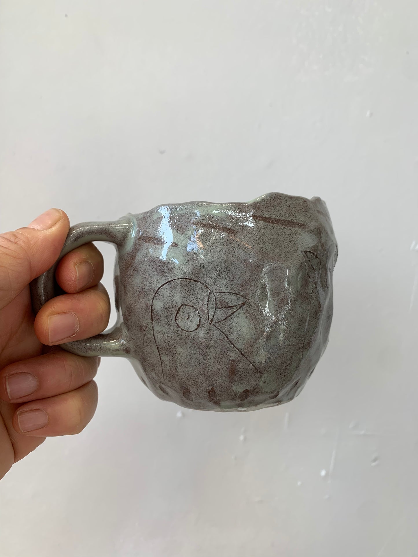 Pigeon Pinched Mug (DEMO)