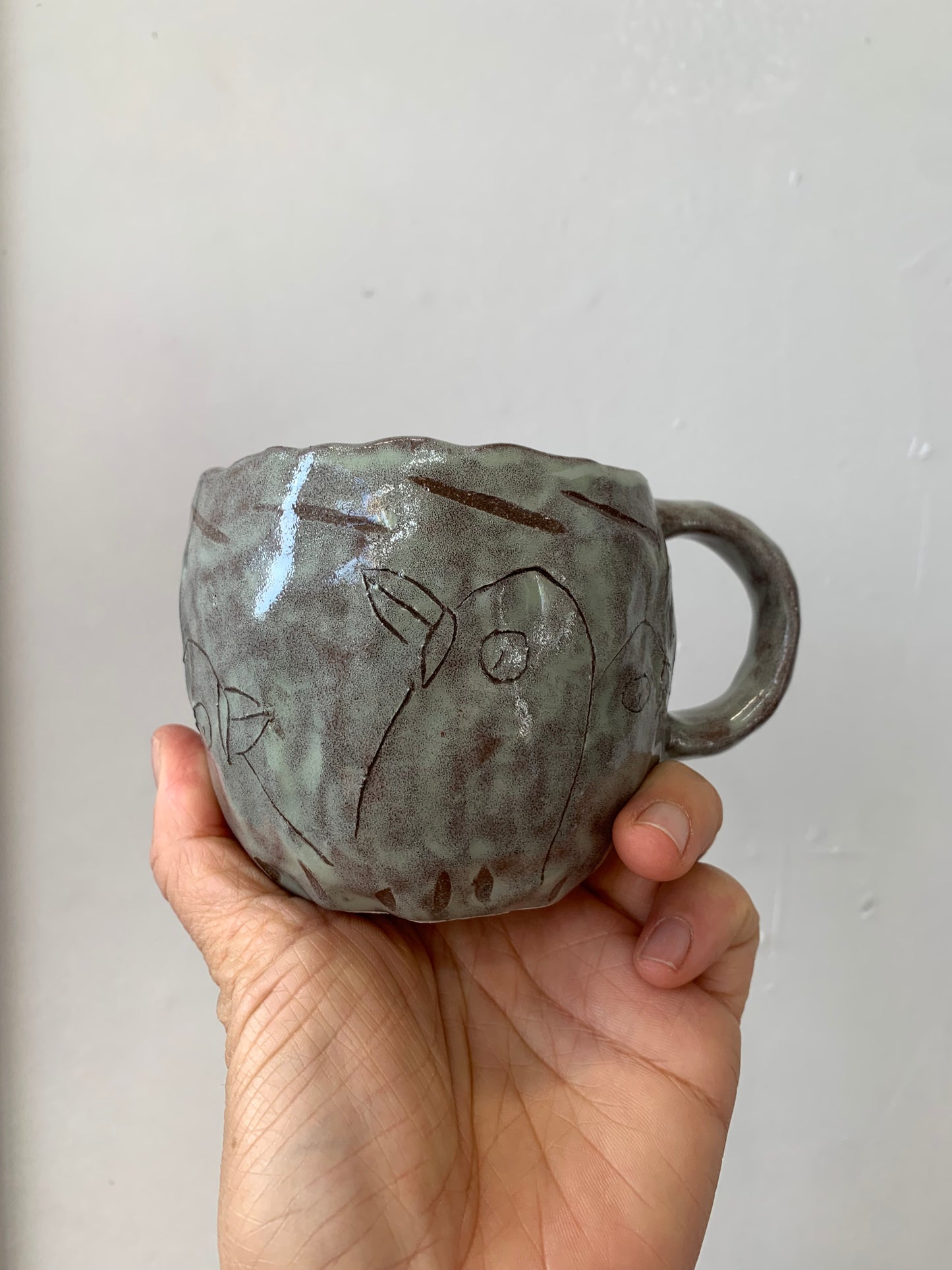 Pigeon Pinched Mug (DEMO)